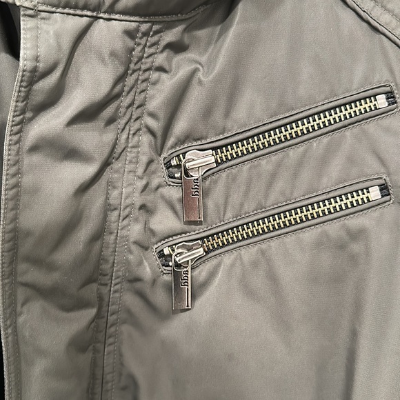 add Italian bomber down jacket olive green - Picture 2 of 5